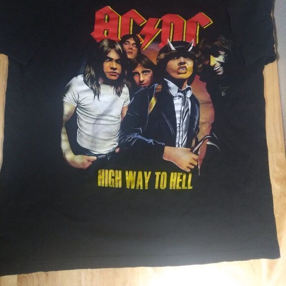 AC/DC High Way To Hell Graphic T-Shirt - Picture 2 of 7